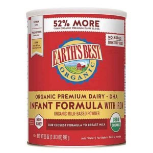 Earth's Best Organic Dairy Infant Formula