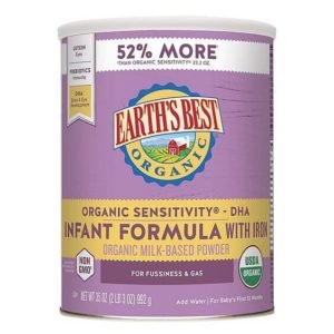 Earth's Best Organic Sensitivity Infant Formula 23.2 Oz