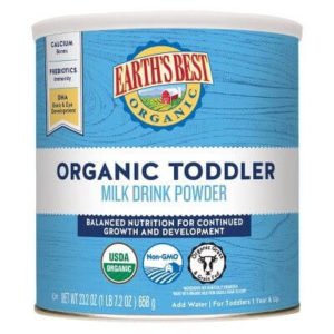 Earth's Best Organic Toddler Formula, Natural Vanilla, 23.2 oz