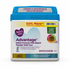 Parent's Choice Advantage Infant Formula Powder 36 Oz